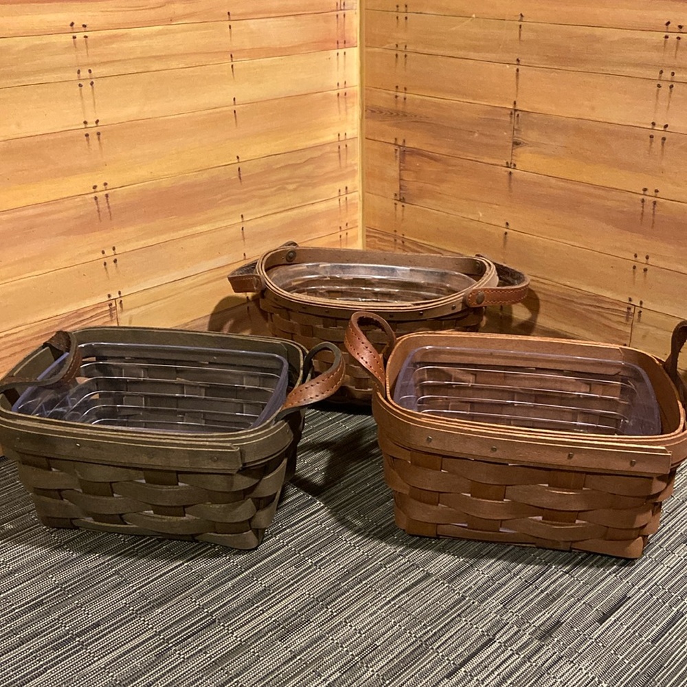 Smaller Longaberger baskets - 3